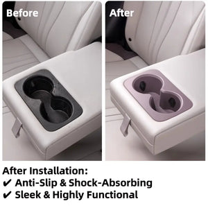 Rear Armrest Silicone Cup Holder for BYD Sealion 6 harrybyd