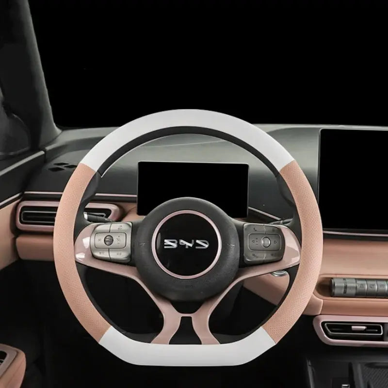Leather Steering Wheel Cover for BYD Atto 1 / Dolphin Surf