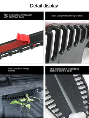 Front Engine Anti Blocking Cover for BYD Seal EV (2 pcs) harrybyd