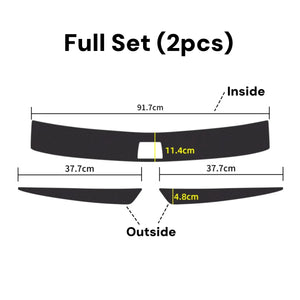 Leather Trunk Guards Door Sill Protector for BYD harrybyd