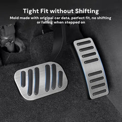 Brushed Aluminum Performance Pedals for BYD Atto 3 harrybyd