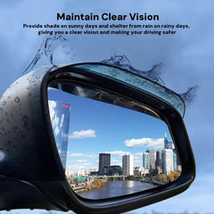 Side Mirror Rain Visor Guard Visor Eyebrow for BYD harrybyd