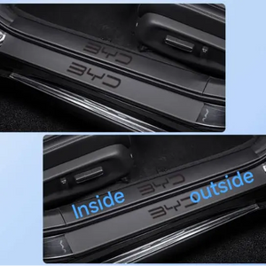 Leather Trunk Guards Door Sill Protector for BYD harrybyd
