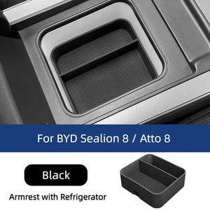 Armrest Lower Storage Box for BYD Sealion 8 harrybyd