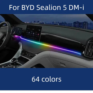 Dashboard Ambient Light for BYD Sealion 5 DM-i harrybyd