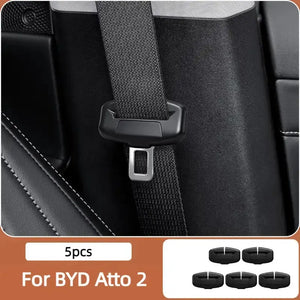 Seat Belt Clips Cover for BYD Atto 2 (5pcs) harrybyd