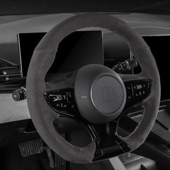 Hand Sewing Steering Wheel Cover for BYD Seal EV harrybyd