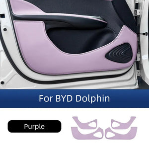 Door Anti-Kick Mat for BYD Dolphin (4pcs) harrybyd