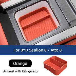 Armrest Lower Storage Box for BYD Sealion 8 harrybyd