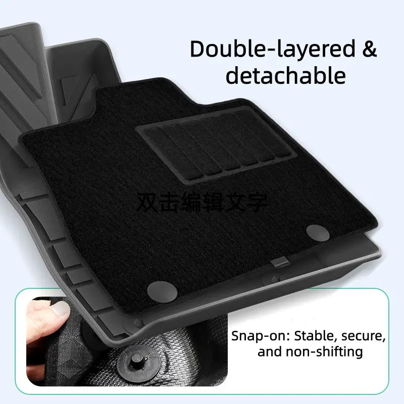 TPE Floor Mats for BYD Sealion 8 / Atto 8