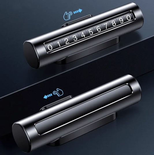 Car Temporary Parking Number Plate