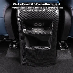 Rear Armrest Air Outlet Vent Frame Cover Trim for Atto 3 harrybyd