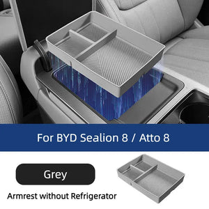 Armrest Lower Storage Box for BYD Sealion 8 harrybyd