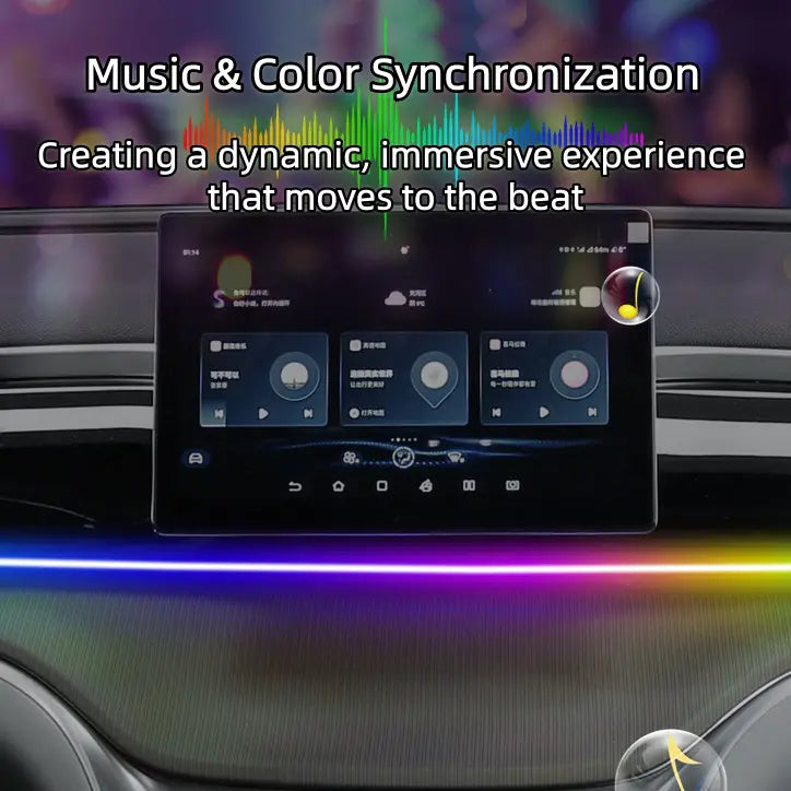 Dashboard Ambient Light for BYD Sealion 5 DM-i
