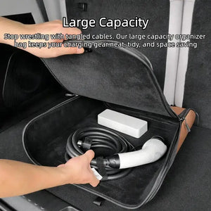 Leather Charging Cable Bag for BYD harrybyd