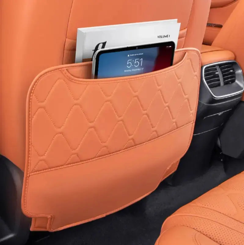 BYD Sealion 7 Seat Back Protector Mat Accessories with pocket