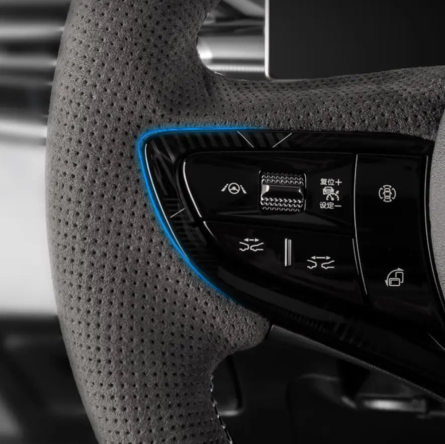 Hand Sewing Steering Wheel Cover for BYD Seal EV harrybyd