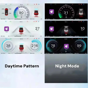 6.86'' Steering Instrument Cluster Display with Carplay for Tesla New Model Y / Model 3 Highland harrybyd