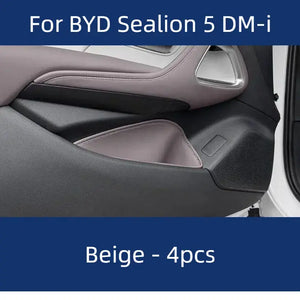 Door Storage Box Liner for BYD Sealion 5 DM-i (4pcs) harrybyd