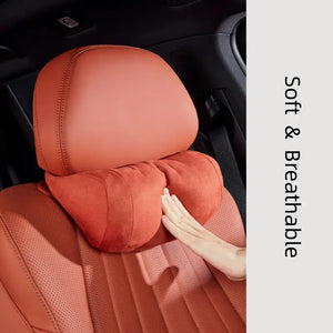 Suede Headrest and Neck Pillow for BYD Sealion 8 harrybyd