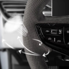 Hand Sewing Steering Wheel Cover for BYD Seal EV harrybyd