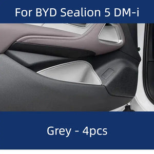 Door Storage Box Liner for BYD Sealion 5 DM-i (4pcs) harrybyd
