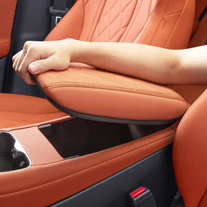Center Console Armrest Cover for BYD Sealion 7, Orange, easy to install