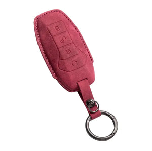 Suede Key Case Cover Shell Fob for BYD harrybyd