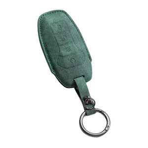 Suede Key Case Cover Shell Fob for BYD harrybyd
