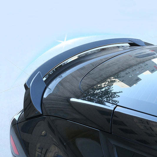 Double-Layered Sporty Rear Spoiler Wing for Tesla Model 3 Highland