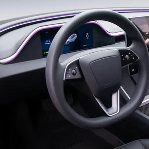 Integrated Dashboard Display with Ambient Lighting for Tesla Model 3 Highland harrybyd