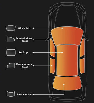 Window Tint Thermal Insulation Film for BYD Seal EV harrybyd