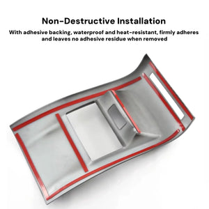 Rear Armrest Air Outlet Vent Frame Cover Trim for Atto 3 harrybyd