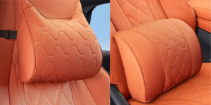 Headrest, Lumbar Pillow for BYD Sealion 7, Orange