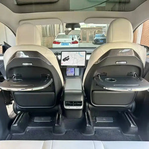 Seatback Foldable Table with Wireless Charging for Tesla Model Y / New Model Y / Model 3 (1 pc) harrybyd