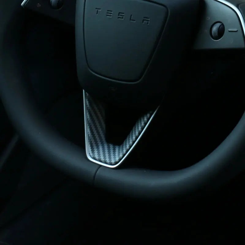 Steering Wheel V-Cover for Tesla Model 3 Highland harrybyd