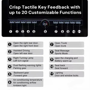 Toggle Physical Buttons for Tesla Model 3 Highland / Model Y / Model 3 harrybyd