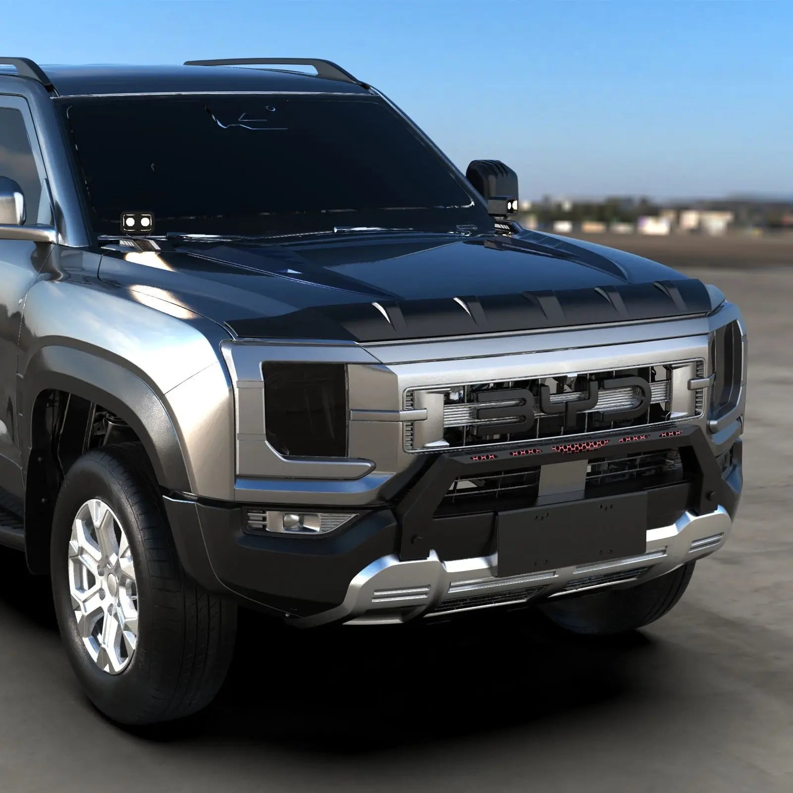 Engine Hood Guard for BYD Shark 6  harrybyd