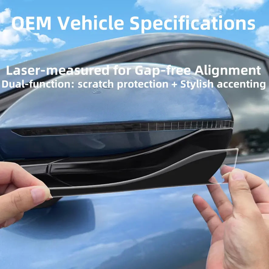 Rearview Mirror Anti-Collision Strip for BYD Sealion 7 (2pcs)  harrybyd