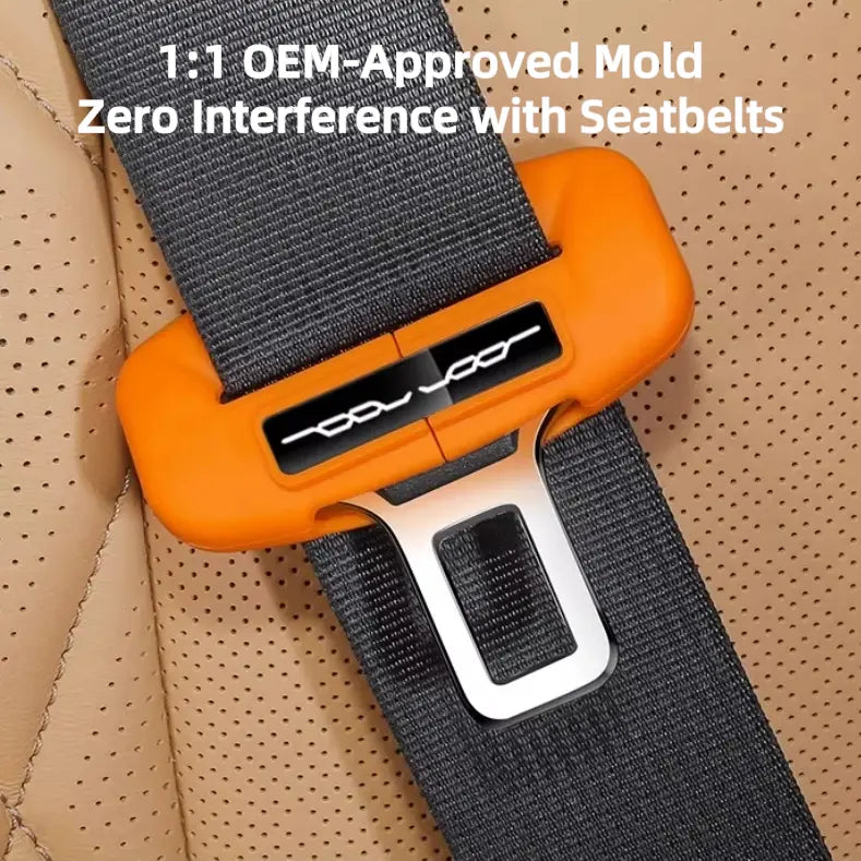 Silicone Seat Belt Clips Cover for BYD Sealion 7 (2pcs)  harrybyd
