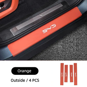 Leather Door Sill Protector for BYD Sealion 8  harrybyd