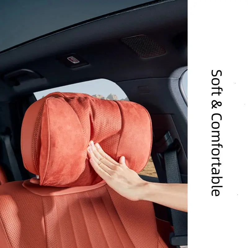 Suede Headrest and Neck Pillow for BYD Sealion 8  harrybyd