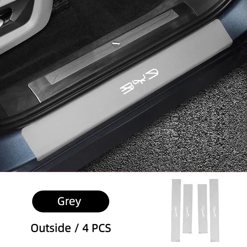 Leather Door Sill Protector for BYD Sealion 8  harrybyd