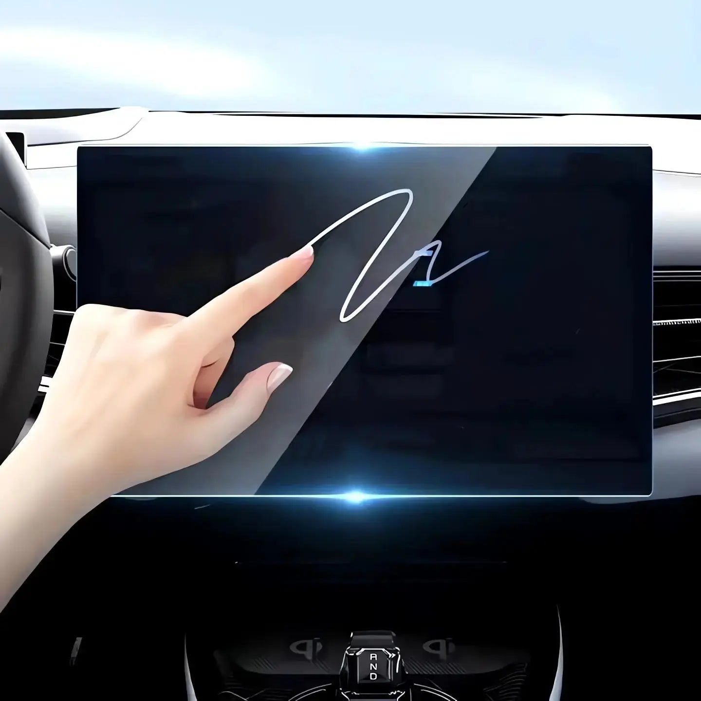 Navigation Touch Screen Protector for BYD Seal harrybyd