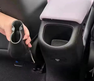 Car Storage Box Behind Armrest Cup Holder for BYD Dolphin harrybyd