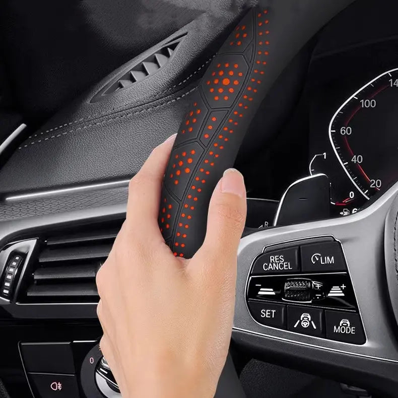 Leather Steering Wheel Cover for BYD Shark 6  harrybyd