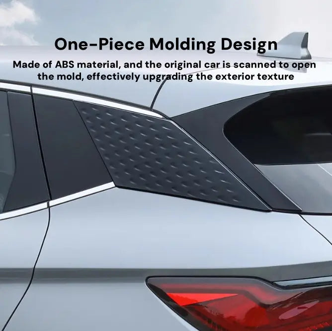 Rear Wing Side Window Triangle Trim Cover for BYD Atto 3 (2022-2024)  harrybyd