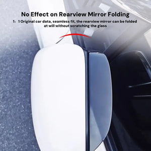 Side Mirror Rain Visor Guard Visor Eyebrow for BYD  harrybyd