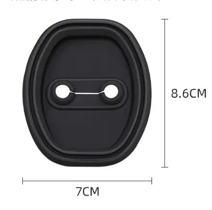 Silicone Door Lock  Protect Cover for BYD (4pcs)  harrybyd