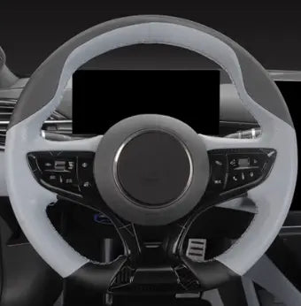 Hand Sewing Steering Wheel Cover for BYD Seal EV  harrybyd